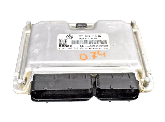 03-10 Bentley Continental Engine Computer Control Module 07C906018AR OEM