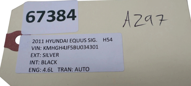 Load image into Gallery viewer, 11-13 Hyundai Equus Front Left Side Bumper Energy Absorber Foam 866243N010 Oem
