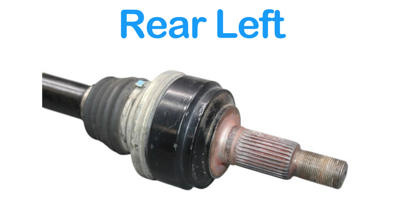 Load image into Gallery viewer, 11-17 Volkswagen Touareg Rear Left Side Axle CV Shaft Axleshaft 7P0501201 Oem
