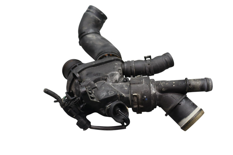 Load image into Gallery viewer, 16-20 Jaguar X260 XF 3.0L V6 Engine Coolant Thermostat Housing Tube w/ Hose Oem

