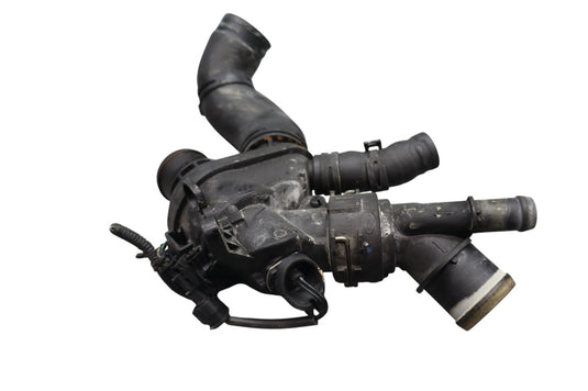 16-20 Jaguar X260 XF 3.0L V6 Engine Coolant Thermostat Housing Tube w/ Hose Oem