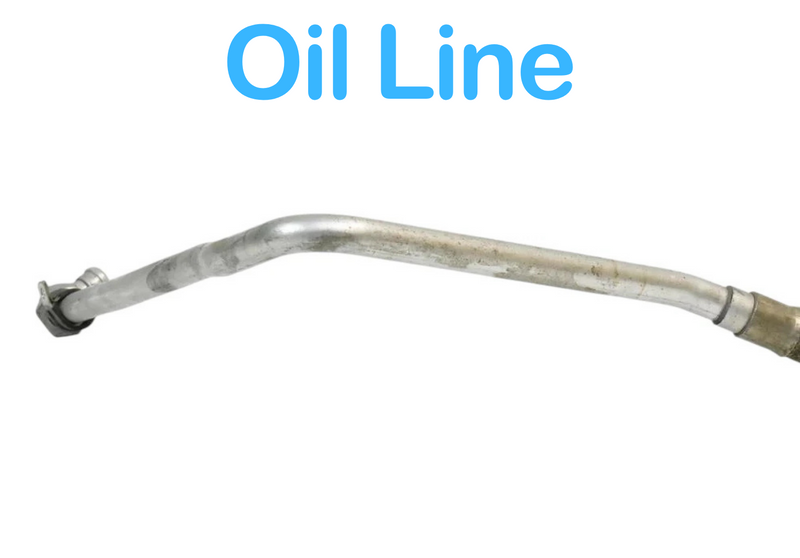 Load image into Gallery viewer, 05-07 Maserati Quattroporte M139 Engine Heat Exchanger Oil Feed Line 198470 Oem
