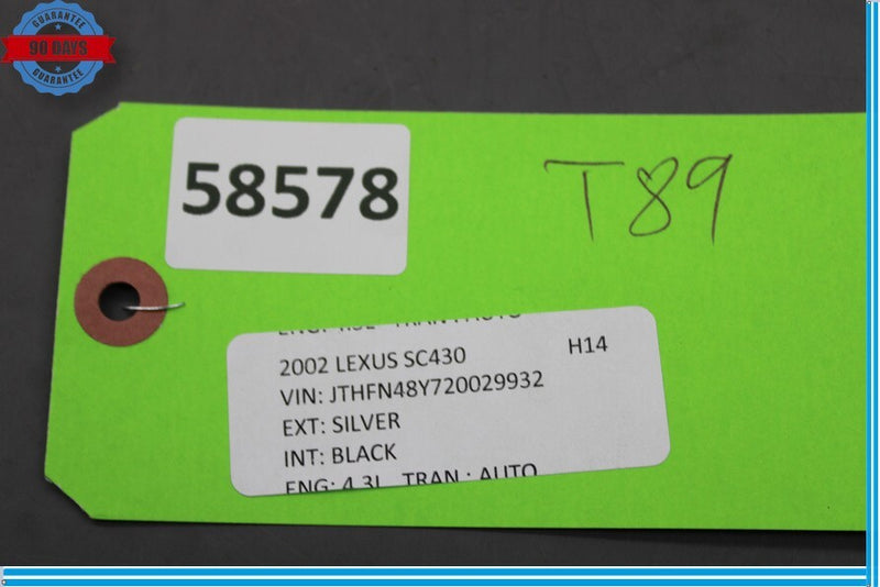 Load image into Gallery viewer, 02-10 Lexus SC430 Front Left Driver Side Door Step Scuff Plate Trim 67914240 Oem
