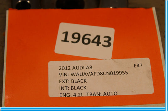11-18 Audi S8 A8 Quattro Auto Automatic Flywheel Disc Plate Oem