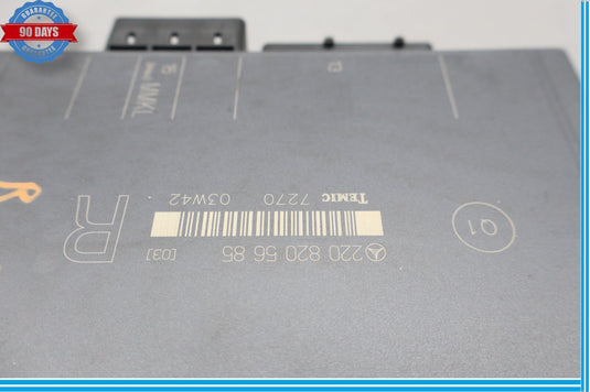 03-06 Mercedes W220 S600 S55 S500 Front Right Passenger Seat Control Module Oem