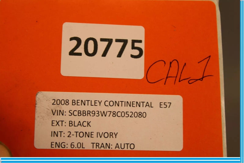 Load image into Gallery viewer, 05-11 Bentley Continental Front Left &amp; Right Side Brake Calipers Red OEM
