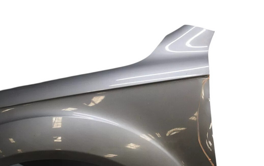 07-15 Audi Q7 4L Front Left Driver Side Fender Shell Cover Assembly Silver Oem