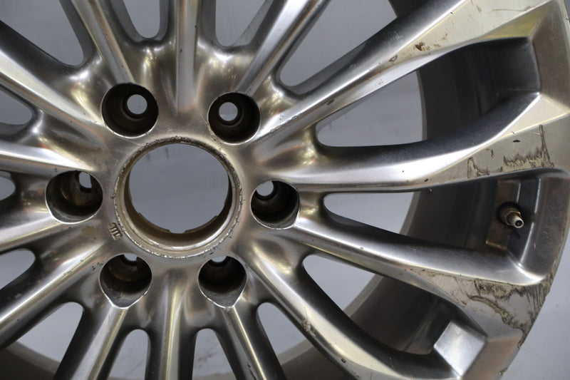 Load image into Gallery viewer, 15-17 Infiniti QX80 22 Inch 14 Spoke Alloy Wheel Rim Hyper Silver 22x8 Oem
