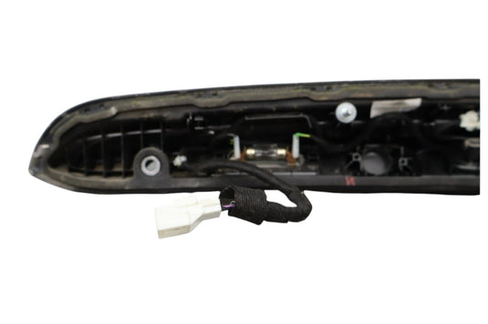 14-19 Maserati Ghibli Rear Trunk License Plate Light Cover Trim W/ Camera Oem