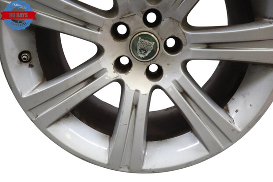 07-15 Jaguar X150 XK XF 9.5x18 R18 Rear Alloy Wheel Rim Silver 18" Oem