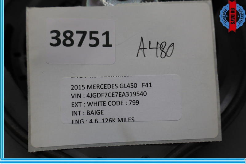 Load image into Gallery viewer, 12-16 Mercedes X166 GL450 Rear Left Driver Side Left Door Sound Speaker Oem
