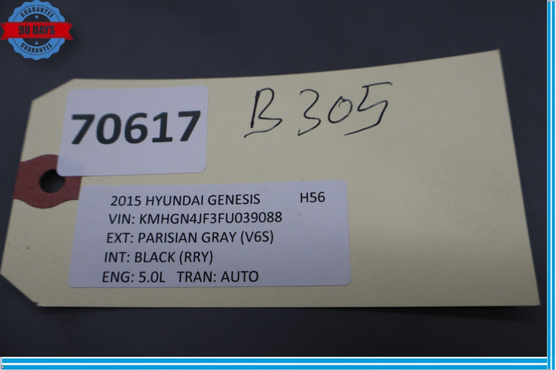 Load image into Gallery viewer, 15-20 Hyundai Genesis Center Console Cup Holder Gear Shifter Trim Bezel Oem
