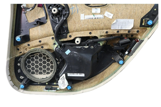 14-22 Maserati Ghibli Rear Left Driver Side Interior Door Panel White OEM