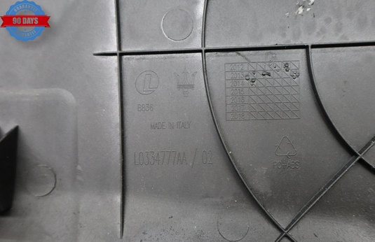 14-22 Maserati  Ghibli M157 Front Right Side Seat Switch Trim Cover Black Oem