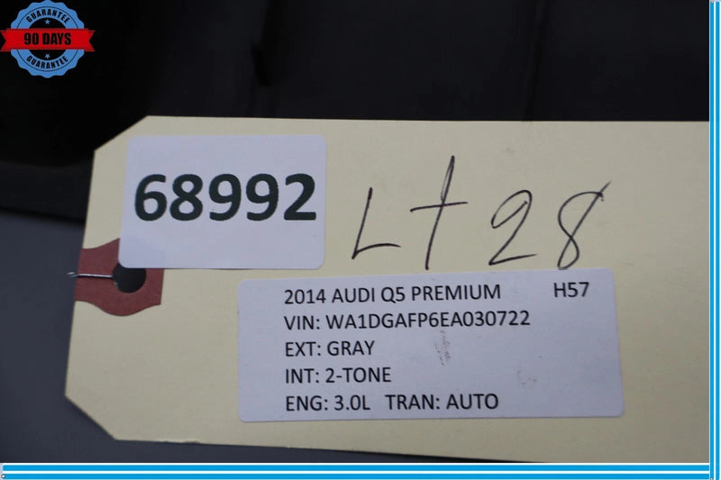 Load image into Gallery viewer, 13-17 Audi Q5 SQ5 Front Engine Upper Slam Panel Cover Black 8R0807081A OEM
