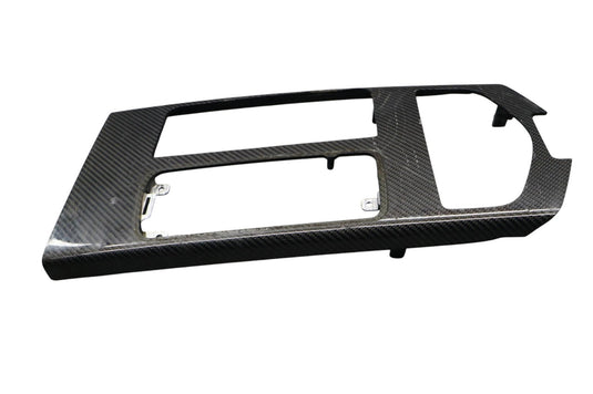 14-17 Maserati Quattroporte Front Center Console Cover Trim Carbon 670021478 Oem