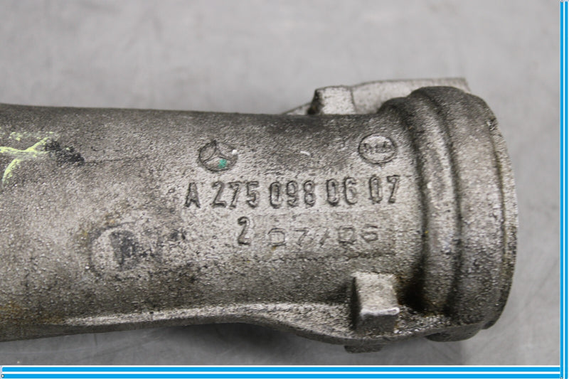 Load image into Gallery viewer, 03-12 Mercedes S600 SL600 CL600 W220 Right Turbocharger Hose Pipe Oem
