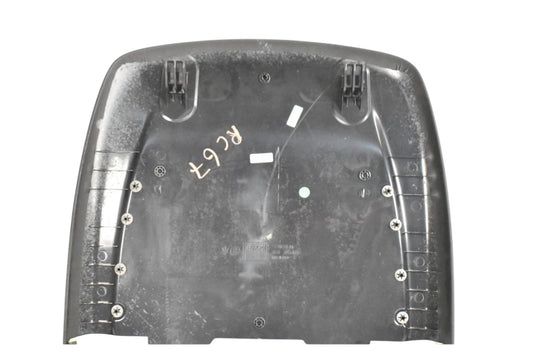 14-17 Maserati Ghibli M157 Front Right Side Seat Back Cover W/ Pocket Black OEM