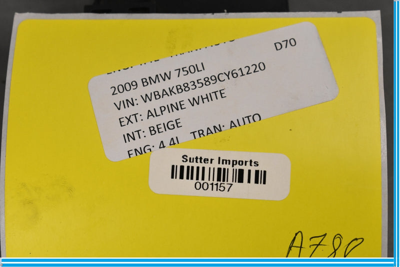 Load image into Gallery viewer, 09-12 BMW 750i 750Li F01 F02 Tire Pressure Trigger Sensor Module Oem
