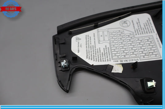 10-16 Porsche Panamera 970 Left Driver Side Dashboard End Cap Trim Cover Oem