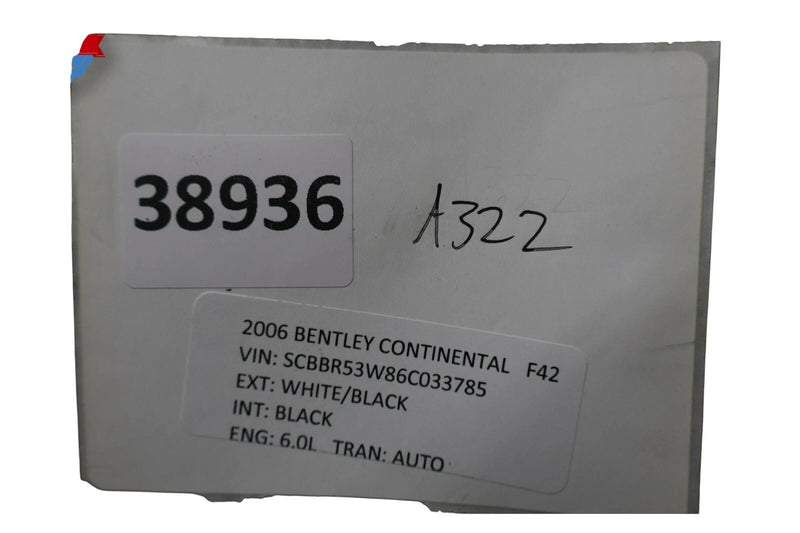 Load image into Gallery viewer, 06-12 Bentley Continental Flying Spur Rear HVAC AC Climate Control Switch Oem
