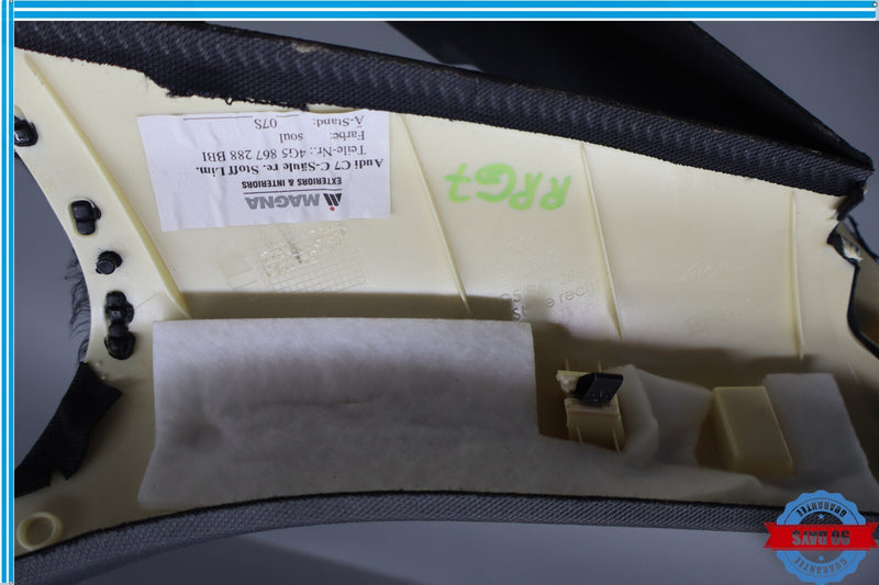 Load image into Gallery viewer, 12-15 Audi A6 Quattro Rear Right Side C Pillar Upper Quarter Trim Cover Oem
