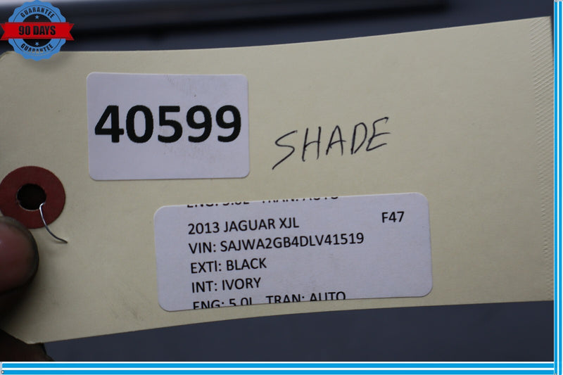 Load image into Gallery viewer, 10-13 Jaguar XJ XJL X351 Rear Right Side Door Window Sun Shade Blind Oem
