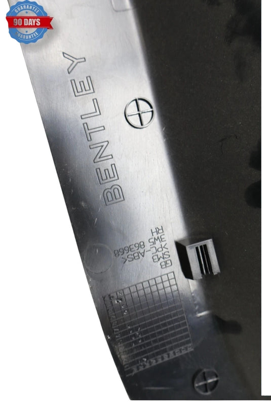 06-12 Bentley Continental Flying Spur GT Rear Right Side Trunk Panel Trim Oem