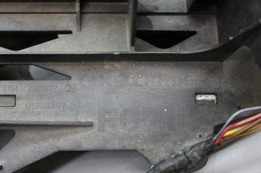 10-17 BMW 535i 550i GT xDrive Left Side Radiator Bracket Lower Support Oem