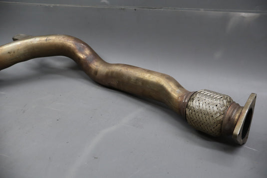 03-13 Bentley Continental GTC Exhaust Downpipe Left & Right Side Set OEM