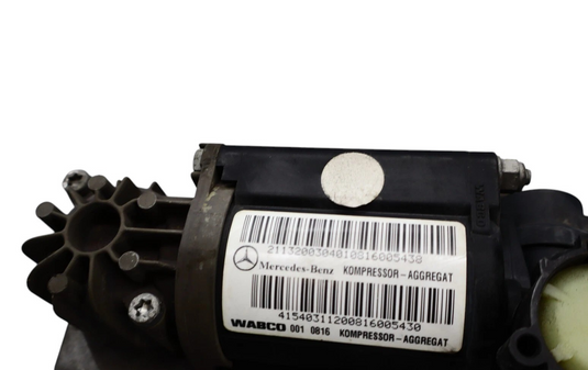 00-11 Mercedes E320 E350 Air Airmatic Suspension Compressor Pump A2113200304 Oem