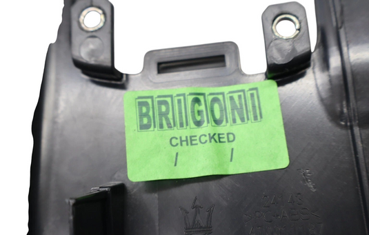 14-17 Maserati Ghibli Front Center Console Gear Shifter Bezel Trim Black Oem