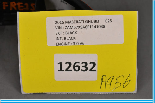 14-17 Maserati Ghibli Front Right Side Door Panel Handle Cover Trim Oem