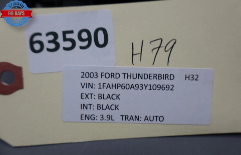 Load image into Gallery viewer, 02-05 Ford Thunderbird Cabin Fuse Relay Junction Box Lid Cover  XW4T14A075A Oem
