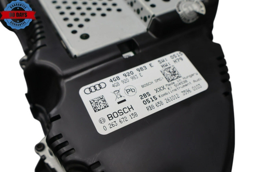 12-15 Audi A6 Front Dash Driver Side Speedometer Gauge Instrument Cluster Oem