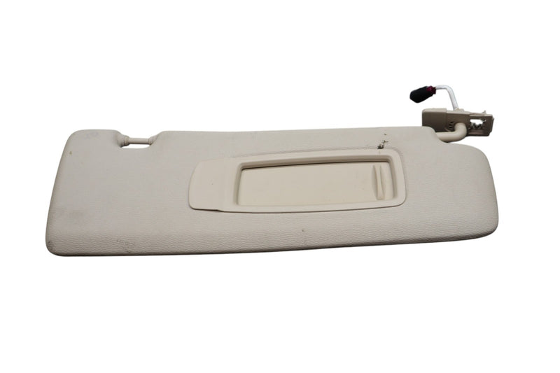 Load image into Gallery viewer, 14-18 BMW X5 Front Right Passenger Side Sun Visor Sunvisor Ivory Oem
