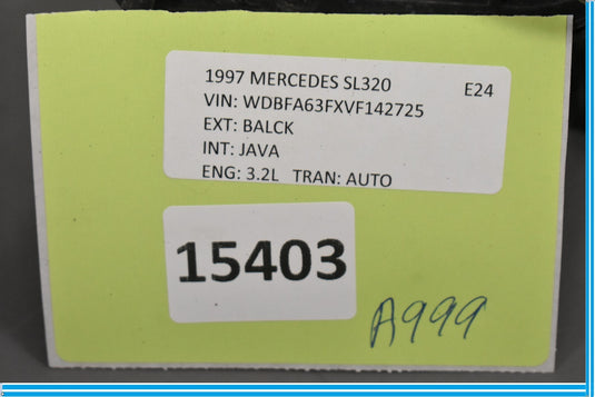 90-02 Mercedes SL320 SL500 R129 Left Driver Side Headlight Wiper Motor Oem