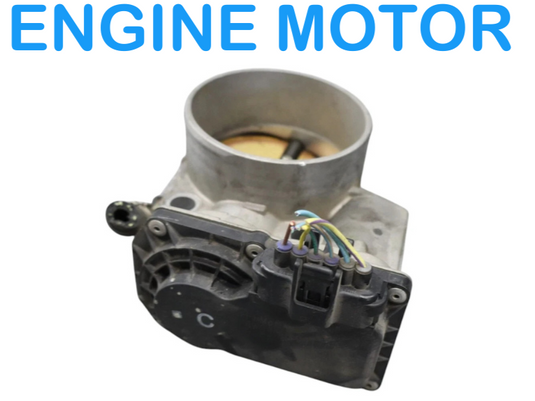 10-15 Jaguar XF XFR X250 Engine Motor Throttle Body 8W939F991CA OEM