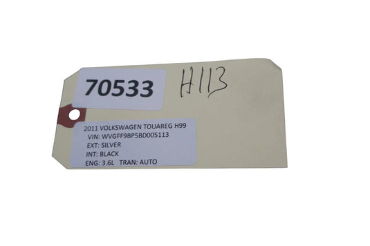 11-17 Volkswagen Touareg Speedometer Instrument Cluster Bezel Trim Black OEM