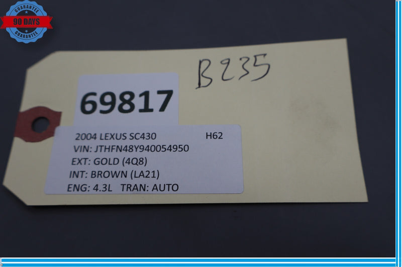 Load image into Gallery viewer, 02-10 Lexus SC430 Front Right Passenger Side Door Control Module Unit Oem
