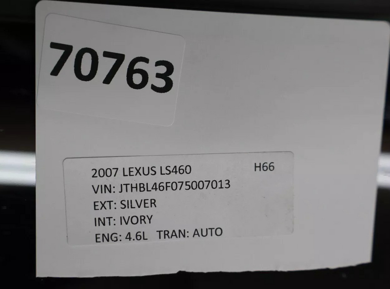 Load image into Gallery viewer, 07-17 Lexus LS460 LS600h Front Left Driver Side Door Window Glass 6810250202 OEM
