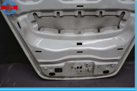 11-14 Porsche Cayenne 958 S Hood Panel Shell Assembly White Oem