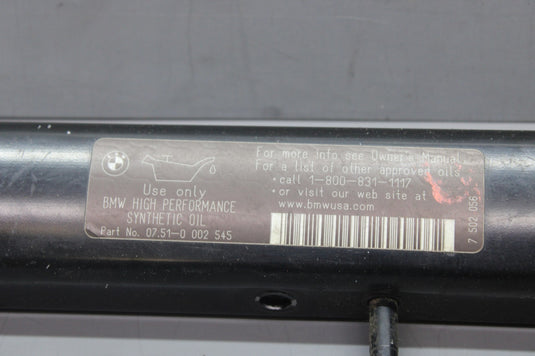 11-16 BMW 528i 535i 550i GT Front Upper Radiator Support Bar Factory Oem