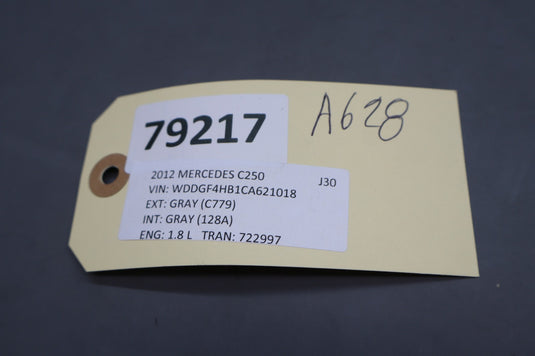 12-14 Mercedes W204 C250 Engine Ignition Coil Spark Plug Set of 4 0001594842 Oem