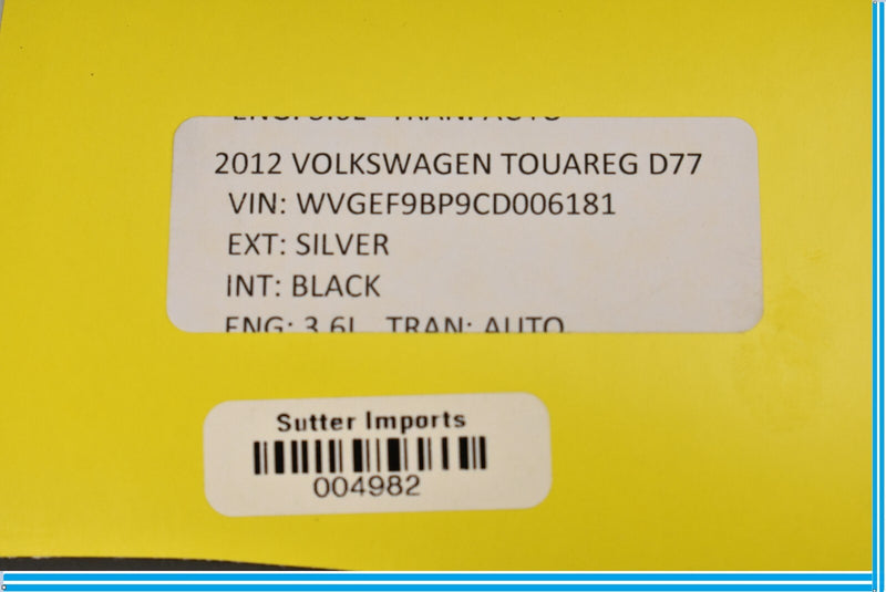 Load image into Gallery viewer, 11-18 Volkswagen VW Touareg Front Passenger Side Seat Back Cover Panel Trim Oem
