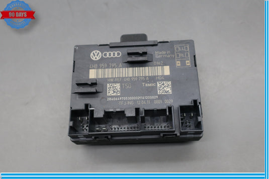 11-12 Audi A8 Quattro S8 Rear Right Passenger Side Door Control Module Unit Oem