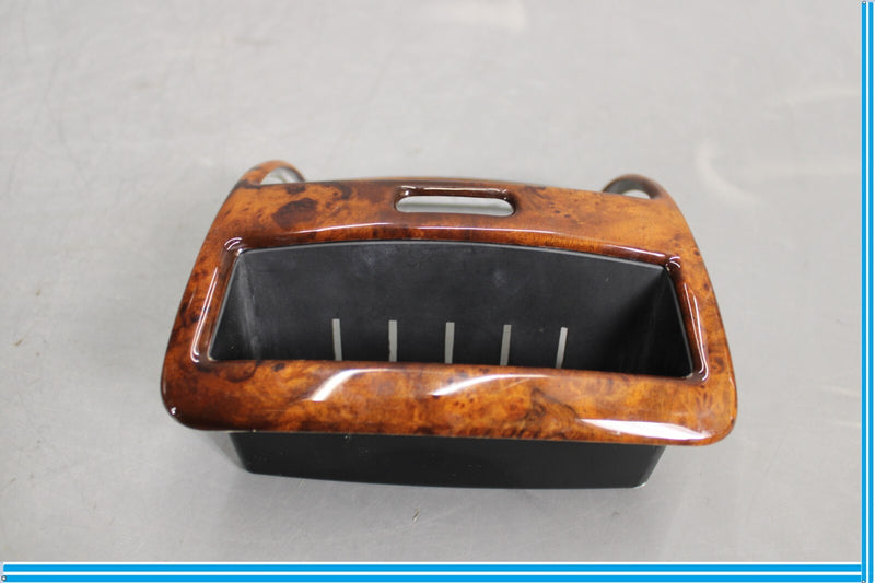 Load image into Gallery viewer, 00-06 Mercedes S500 S600 Rear Center Console A/C Air Vent Trim Wood Oem
