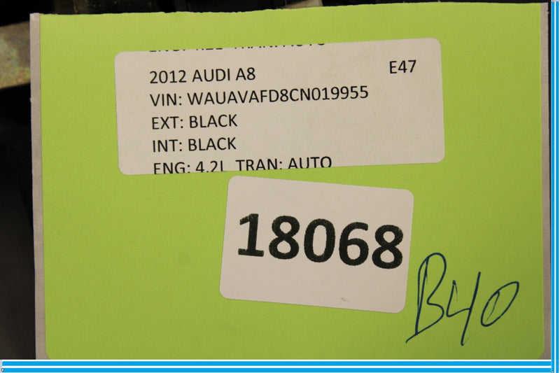 Load image into Gallery viewer, 11-14 Audi A8 Rear Left Driver Side Exterior Door Handle Oem
