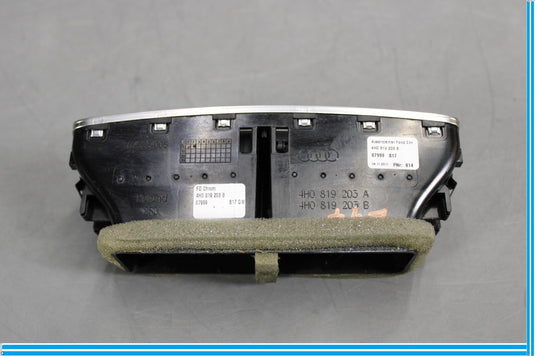 11-18 Audi A8 Quattro Rear Center Console HVAC A/C Ac Heater Air Vent Oem