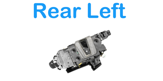 09-15 Jaguar XF XJ X250 Rear Left Driver Side Door Latch Lock Actuator Oem